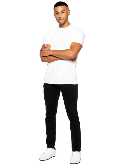 ETO | Heren Rechte Benen Jeans - Zwart - Image 6