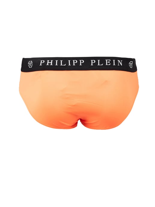 Philipp Plein zwembroek Mannen oranje - Image 3