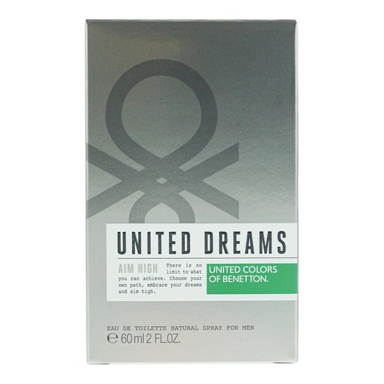 Benetton United Dreams Aim High Eau de Toilette 60ml Spray For Men