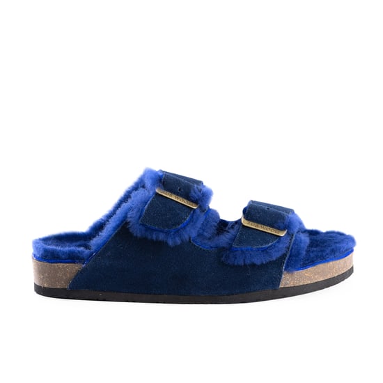 Aus Wooli Australia Unisex Portsea Sheepskin Lining Sandals