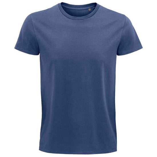 SOLS Unisex Volwassen Pionier Organisch T-shirt (Denim) - Image 1