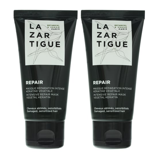 Lazartigue Intensive Repair Mask Vegetal Keratin 50ml x 2