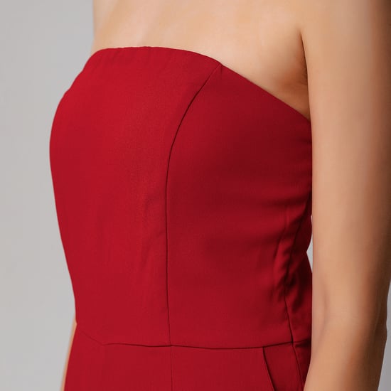 Minimalistische bustier jumpsuit - Image 6