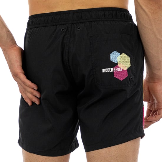 Bikkembergs  Swimshorts Hoofd    Zwart - Image 5