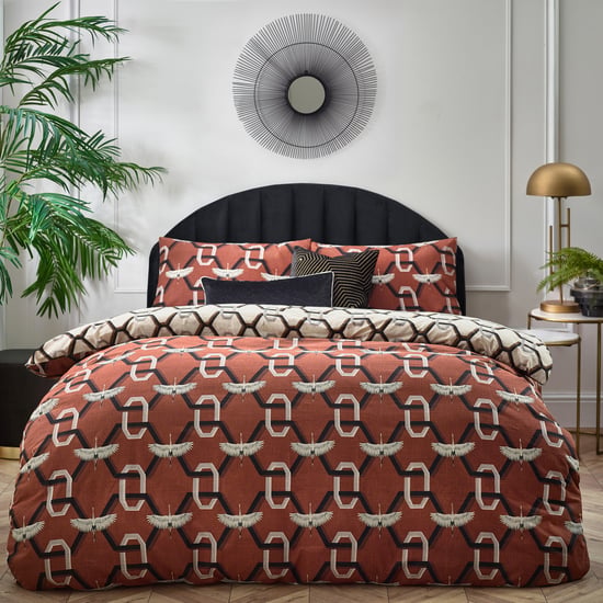 furn. Avalon Geometric Duvet Cover Set