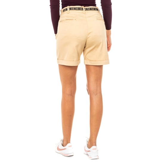 Shorts with hemmed bottoms and belt loops LWB001 women