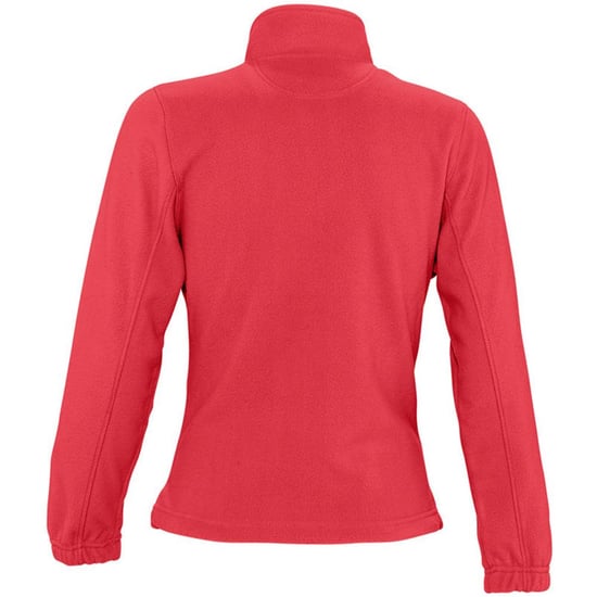SOLS Dames/dames North Full Zip Fleece Jacket (Rood) - Image 2