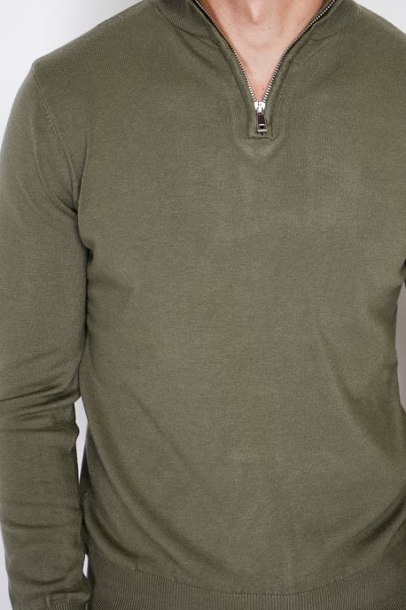 William de Faye - Korte rits - Khaki - Image 5