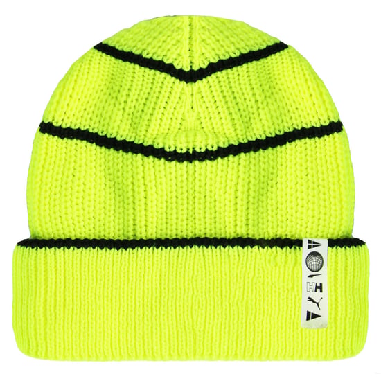 Puma x Helly Hansen Unisex Fluorescent Yellow Beanie 022864 02