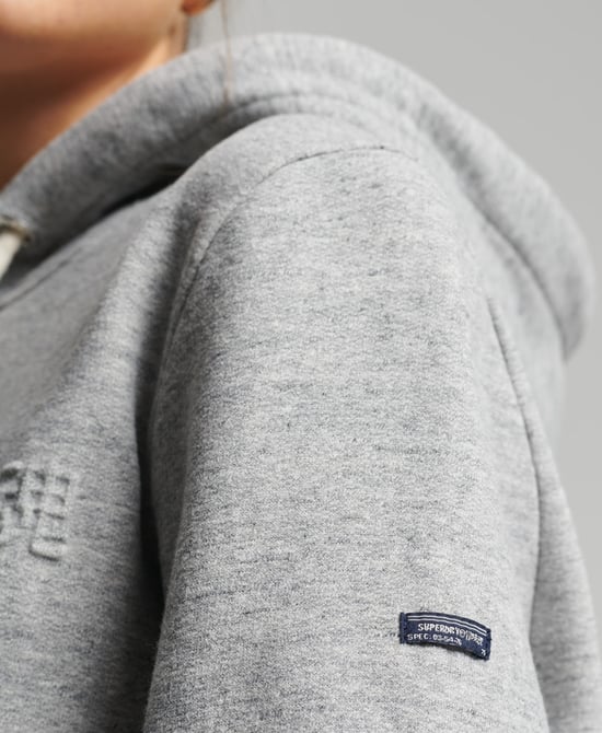Superdry Vintage Corporate Logo Marl Hoodie