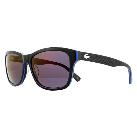 Lacoste Rectangle Unisex Black Blue Purple Sunglasses