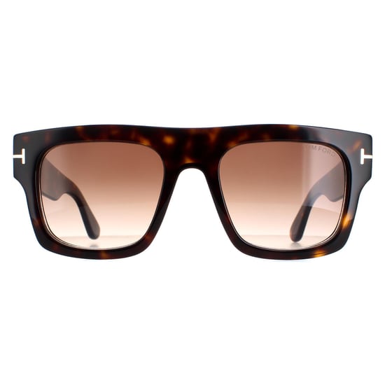Tom Ford Sunglasses FT0711 Fausto 52F Dark Havana Brown Gradient