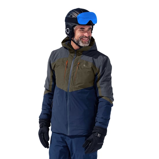 Mountain Warehouse Heren Anton Waterdichte Ski jas (Kaki Groen) - Image 6