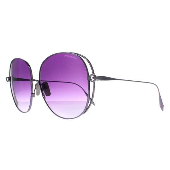 Dita Round Womens Lilac Chrome Dark to Light Lavender Gradient Arohz