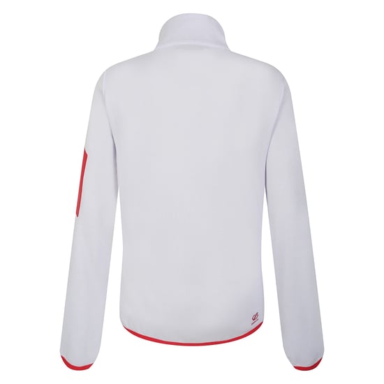 Dare 2B Womens/Ladies Mountain Series Full Zip Fleece Jacket (White)