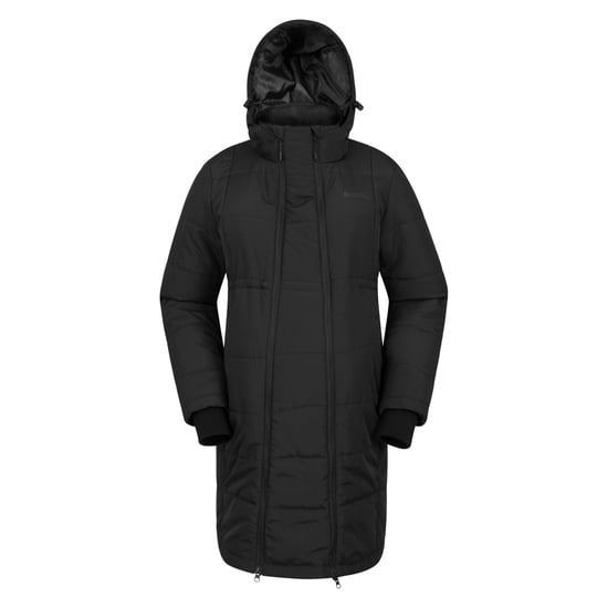 Mountain Warehouse Dames/Dames Amethist Lange Gevoerde Zwangerschapsjas (Zwart) - Image 1