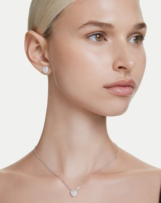 Swarovski 'Ss25 Capsule' Dames Oorbellen van Basismetalen Stud - Zilver 5720859 - Image 6