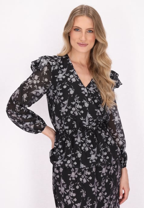 Dreimaster Blouse Dames zwart - Image 3