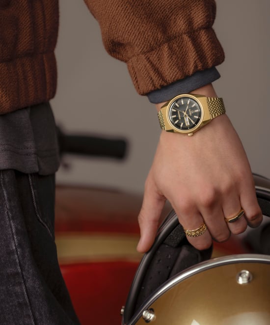 Timex Falcon Eye Heren Gouden Horloge TW2W62500 - Image 5