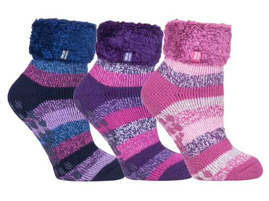 Heat Holders - Set van 3 gevoerde antislipsokken voor dames - Pack 5 - Image 1
