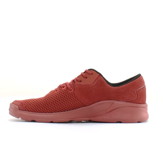 Supra Noiz Cayenne Red Textile Mens Lace Up Trainers 08131 658