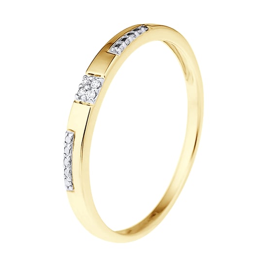DIADEMA - Ring - Diamonds - Yellow Gold