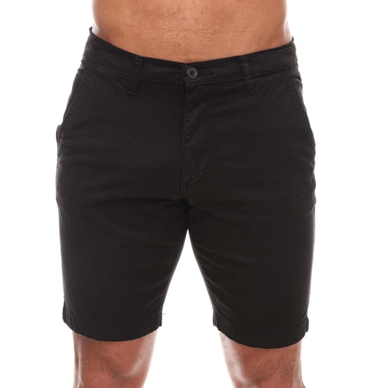 Heren Duck and Cover Moreshore Chino Short in Zwart - Image 1