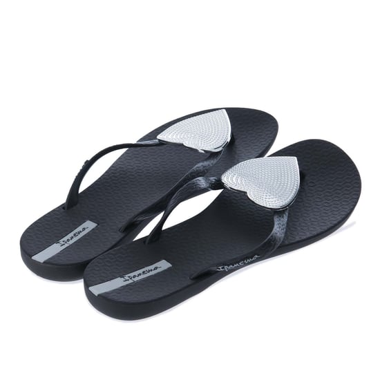 Women's Ipanema Maxi Heart Sandals in Black