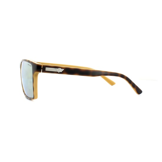 Police Sunglasses S1870M L50G Shiny Havana Ochre Grey