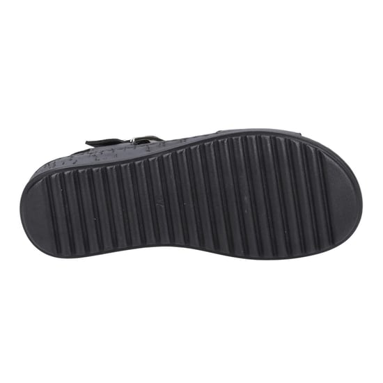 Hush Puppies Dames/dames Ellie leren wig sandalen (Zwart) - Image 4