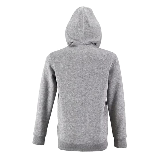 SOLS Hoodie met volledige rits voor kinderen/Kinderen Stone (Grijze Melange) - Image 2