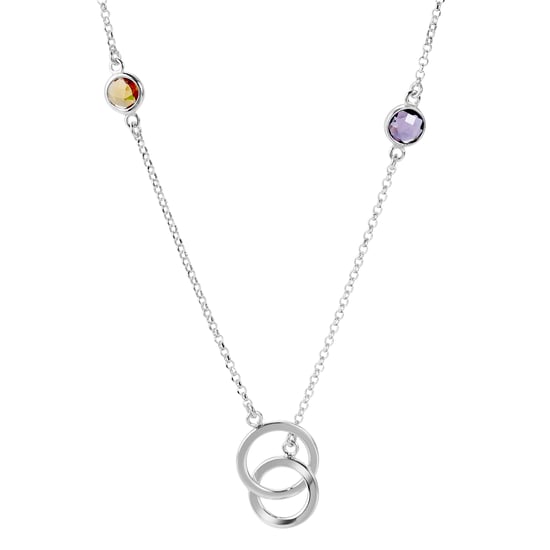Orphelia 'Eloise' Dames 925 Sterling Zilveren Set: Armband + Ketting - Zilver SET-7409 - Image 3