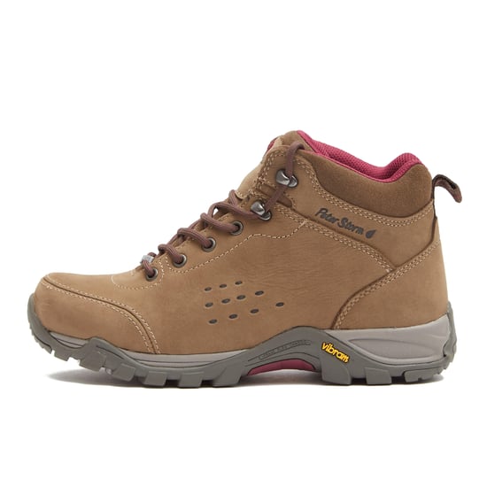 Peter Storm Women's Grizedale Waterproof Walking & Hiking Mid Boots with Vibram Outsole