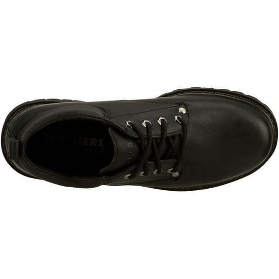 Skechers Tom Cats Zwarte Leren Veterschoenen Voor Heren - Image 5