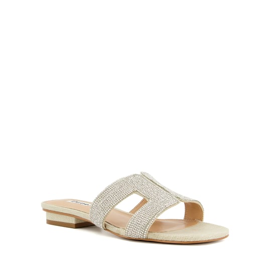 Dune Loupe Synthetische Zilveren Sandalen Voor Dames - Image 2