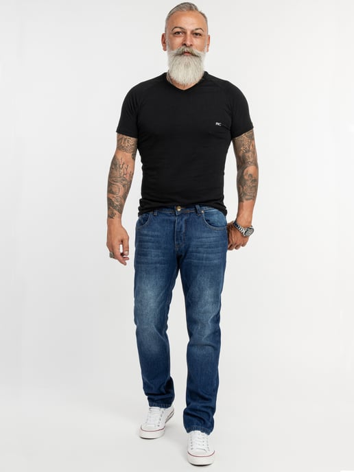 Rock Creek Jeans Straight Leg Blau - Image 4