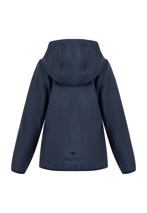 Schmuddelwedda Softshell blouson - gerecycled materiaal Meisje marine - Image 2