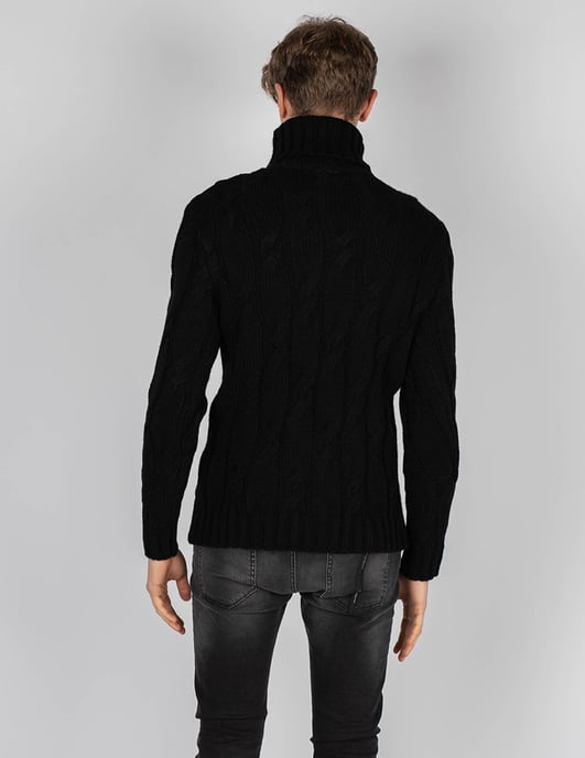 Xagon Man stoppen Turtleneck Mannen zwart - Image 4