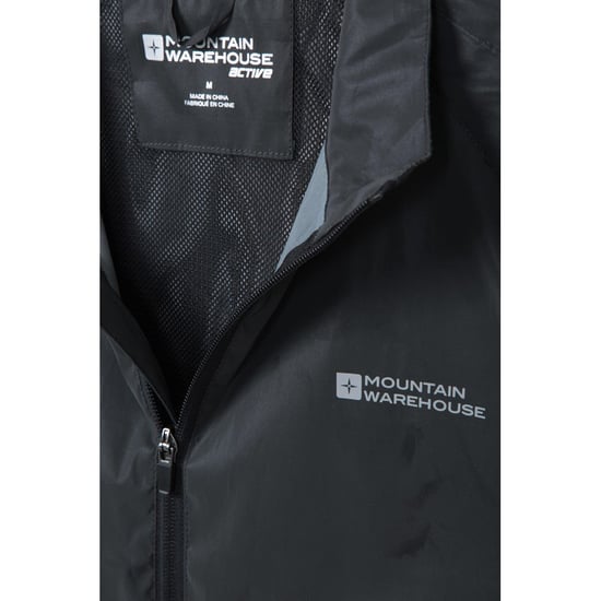 Mountain Warehouse Mens Reflective Jacket (Black)