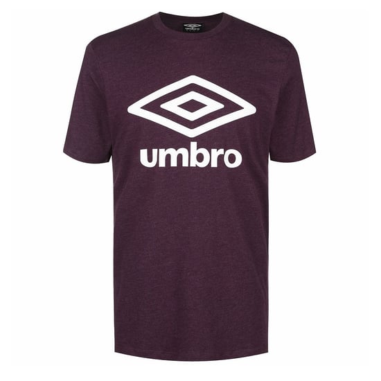 Umbro Large Logo Mens Dark Purple T-Shirt