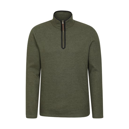Mountain Warehouse Heren Beta Contrast Ritssluiting (Donkere Khaki) - Image 1