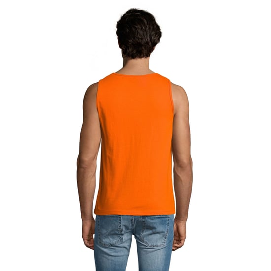 SOLS Heren Justin Tank Top (Oranje) - Image 2
