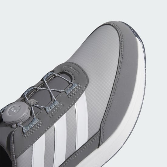 Men's adidas S2G Spikeless BOA24 Wide Golf Shoes in Grey - Image 4