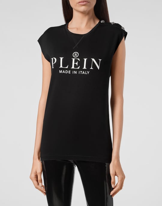 T-Shirt Ronde Hals Iconic Plein - Image 1