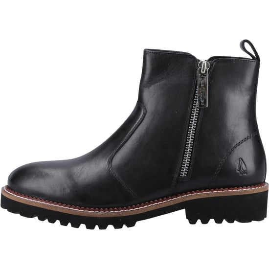 Hush Puppies Grace Suède Vrouwen Laarzen met Ritssluiting Zwart - Image 5