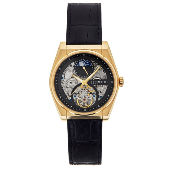 Heritor Automatische Daxton Semi Skeleton Horloge - Image 1