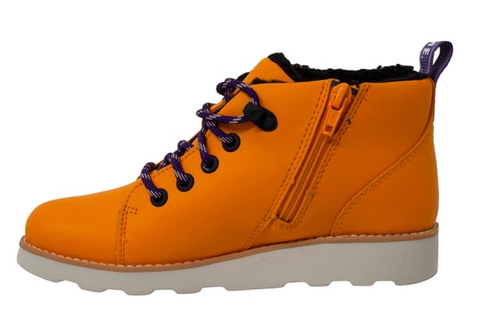 Clarks Tor Hiker Kids Orange Boots