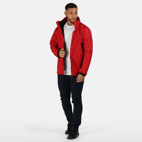 Regatta Mens Classic Waterproof Jacket (Classic Red/Black)