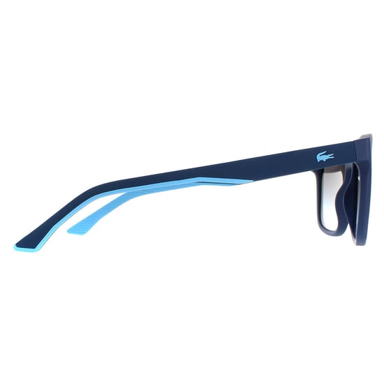 Lacoste Rectangle Unisex Matte Blue Grey Gradient L956S