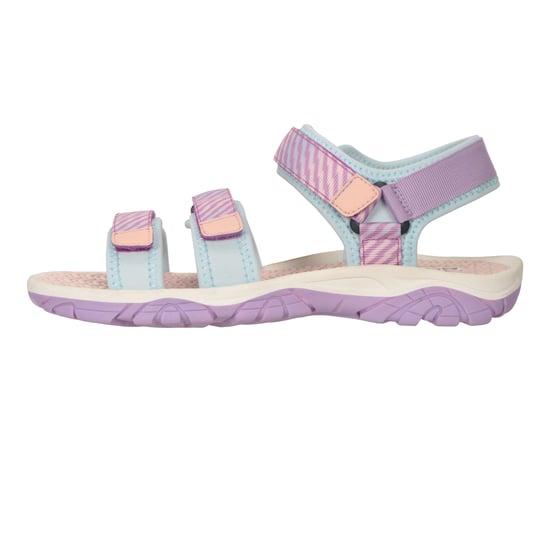 Mountain Warehouse Sandalen met 3 drukknopen voor kinderen/Kinderen (Paars) - Image 3